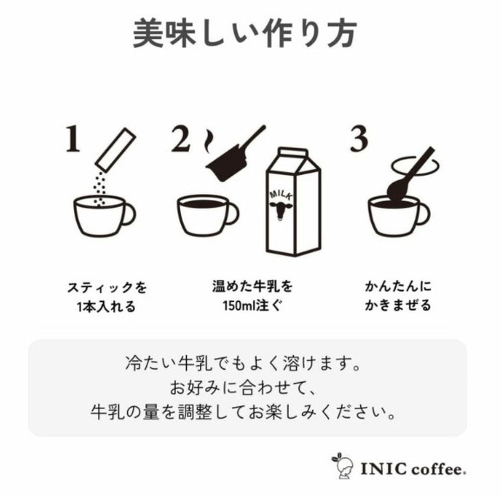 INIC coffee　ドリップドコーヒーパウダー　ビーンズアロマ　コロンビア 30P