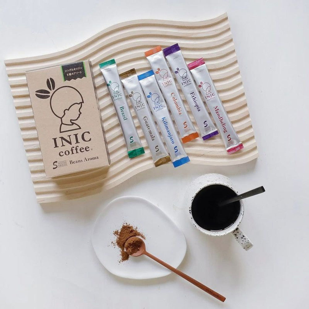 INIC coffee　ドリップドコーヒーパウダー　ビーンズアロマ　アソート 30P