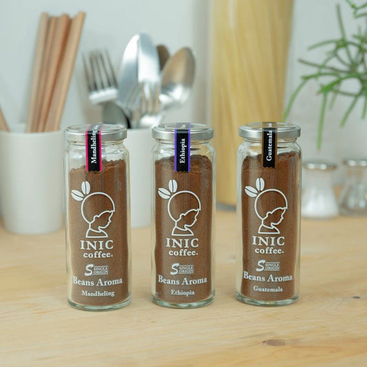 INIC coffee　ドリップドコーヒーパウダー　ビーンズアロマ　スペシャルボックス 001(55gx３本)