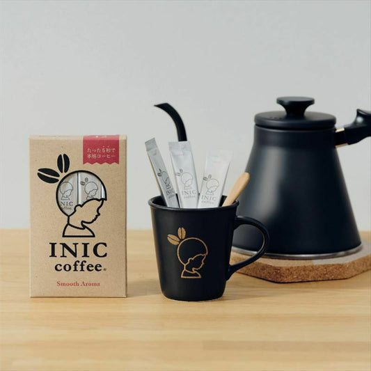 INIC coffee　ドリップドコーヒーパウダー 人気2種飲み比べ（スムースアロマ・モーニングアロマ）