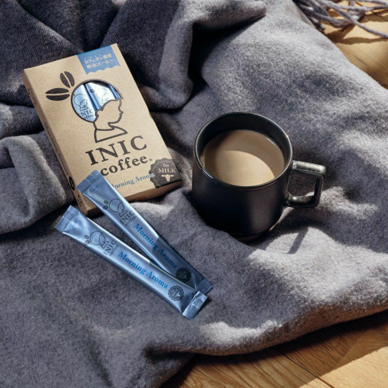 INIC coffee　ドリップドコーヒーパウダー 人気2種飲み比べ（スムースアロマ・モーニングアロマ）