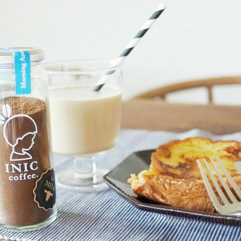 INIC coffee　ドリップドコーヒーパウダー 定番2種飲み比べ　ボトルセット（スムースアロマ・モーニングアロマ）