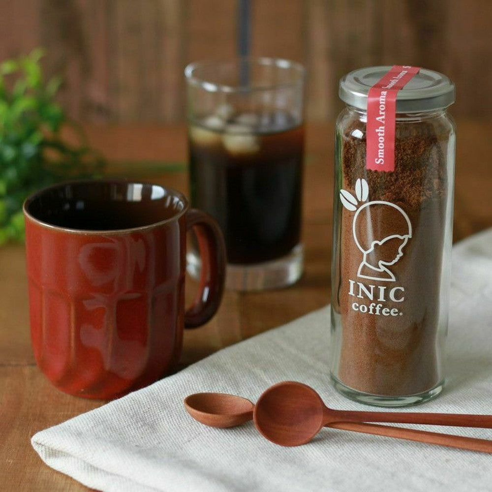INIC coffee　ドリップドコーヒーパウダー 定番2種飲み比べ　ボトルセット（スムースアロマ・モーニングアロマ）