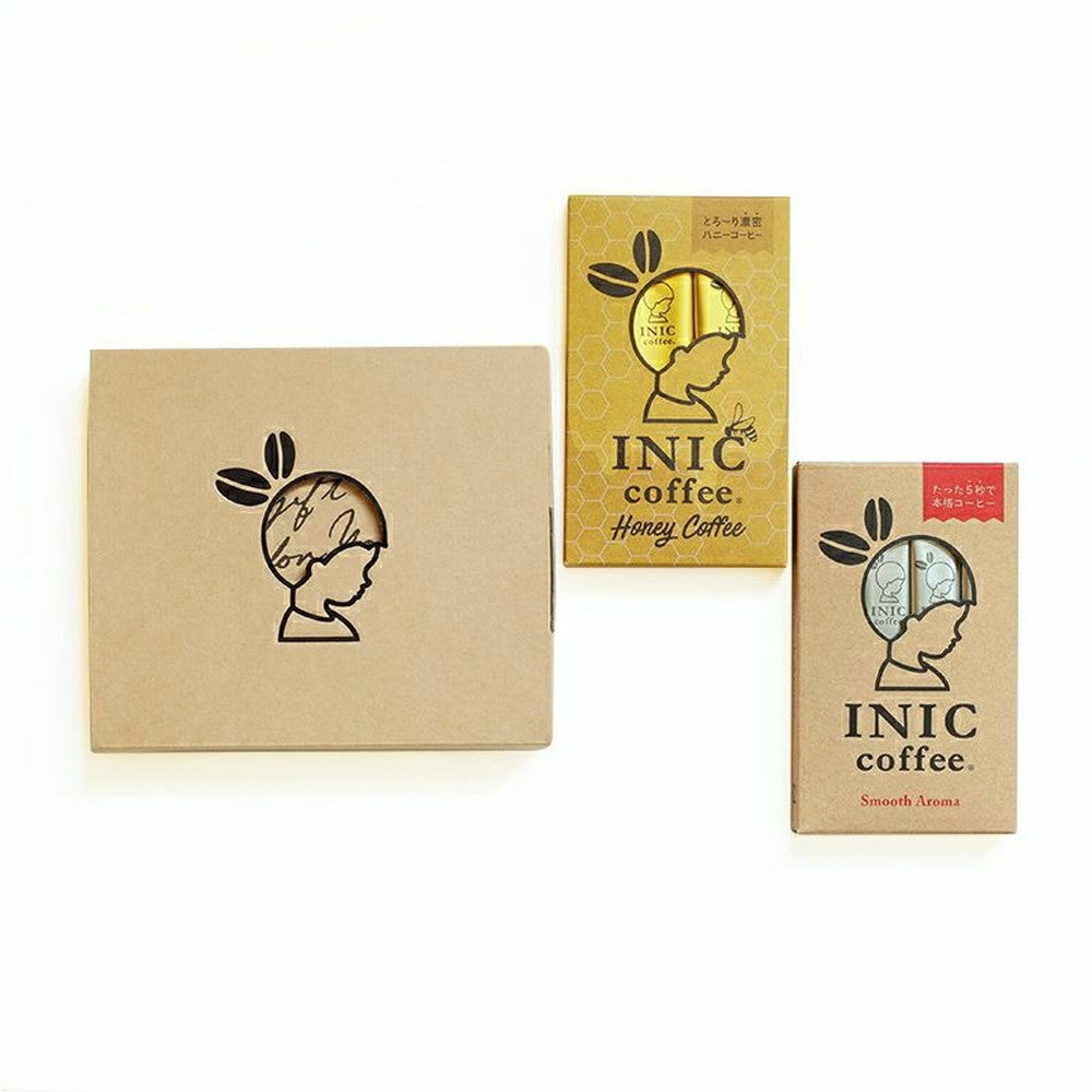 INIC coffee　ドリップドコーヒーパウダー 2種飲み比べ（スムースアロマ・ハニー）