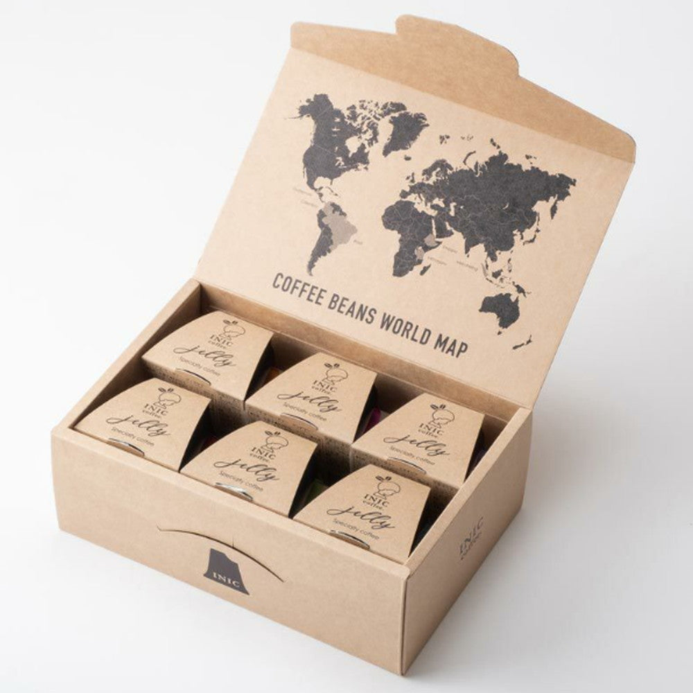 INIC coffee　INIC　ビーンズアロマ　コーヒーゼリー 6個ギフト