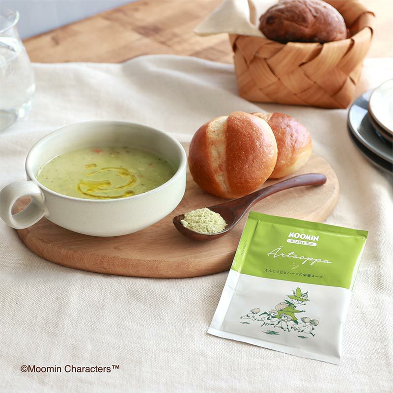 MOOMIN & TABLE　ムーミン & テーブル 6種類のスープ