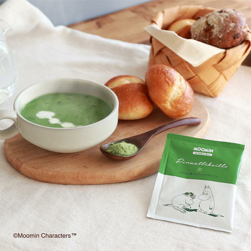 MOOMIN & TABLE　ムーミン & テーブル 6種類のスープ