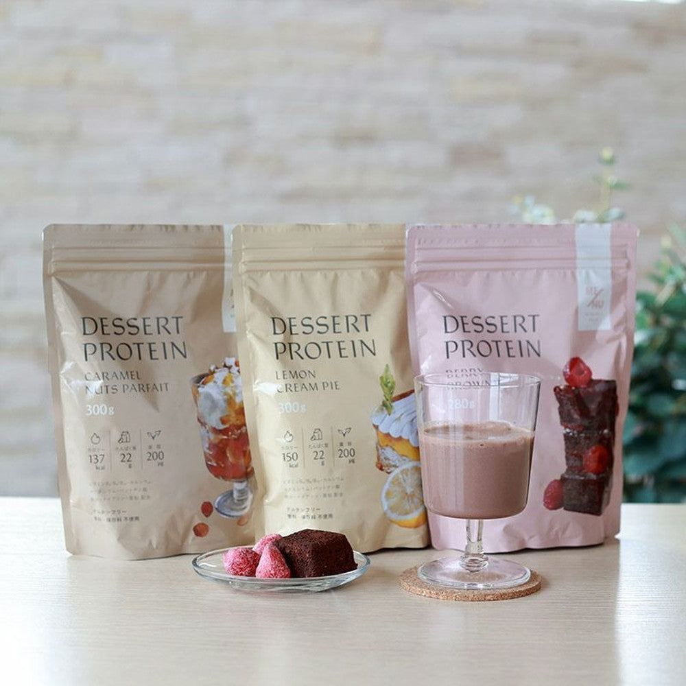 ME/NU WOMAN'S BASE　デザートプロテイン ベリーブラウニー味 大袋 280g