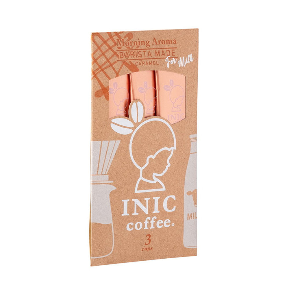 INIC coffee モーニングアロマバリスタメイドキャラメル 3CUPS