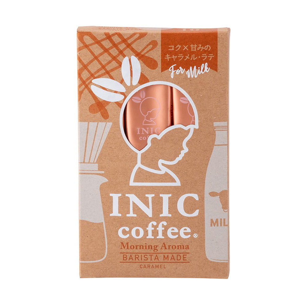 INIC coffee モーニングアロマバリスタメイドキャラメル10 CUPS