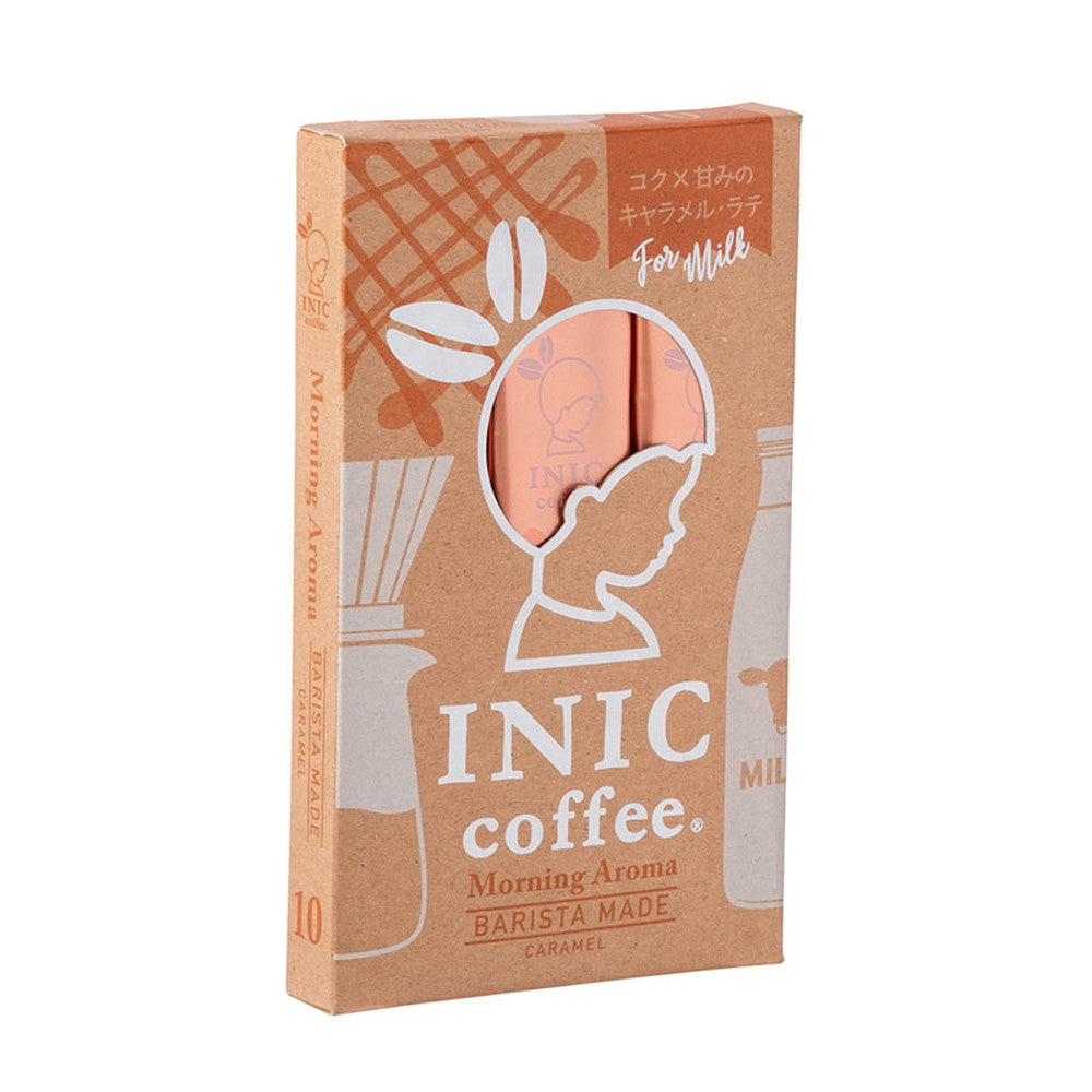 INIC coffee モーニングアロマバリスタメイドキャラメル10 CUPS
