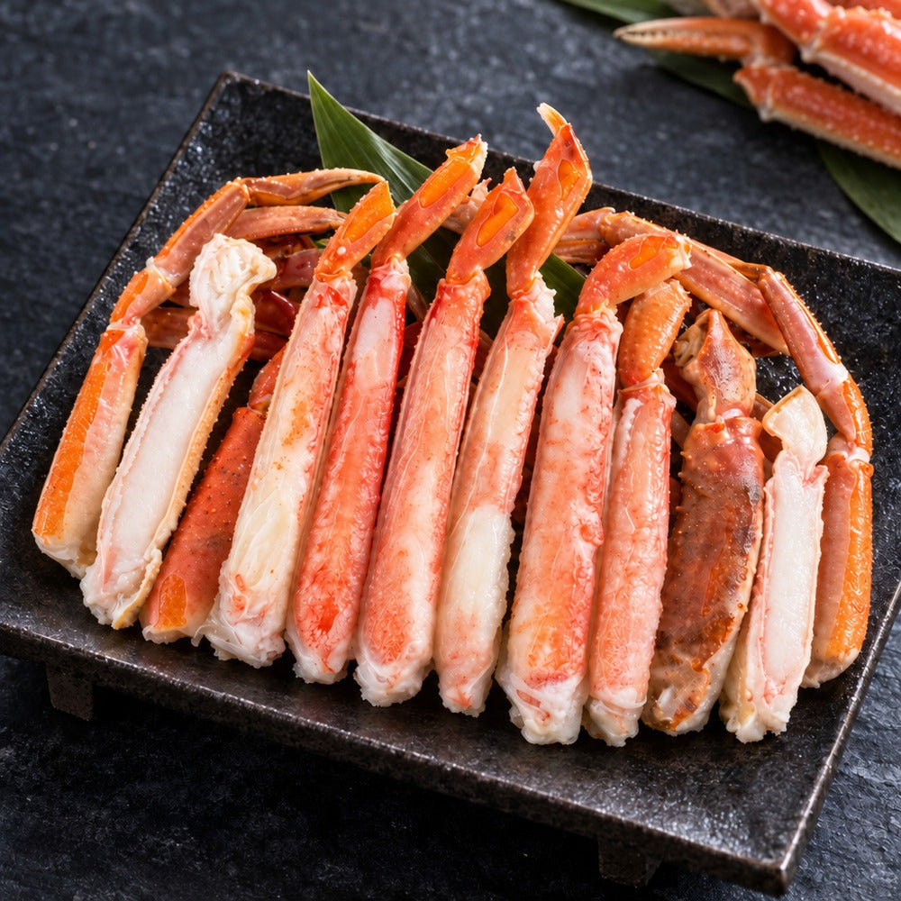 甘みたっぷり ボイルずわいがに 殻カット済みハーフポーション（250g）