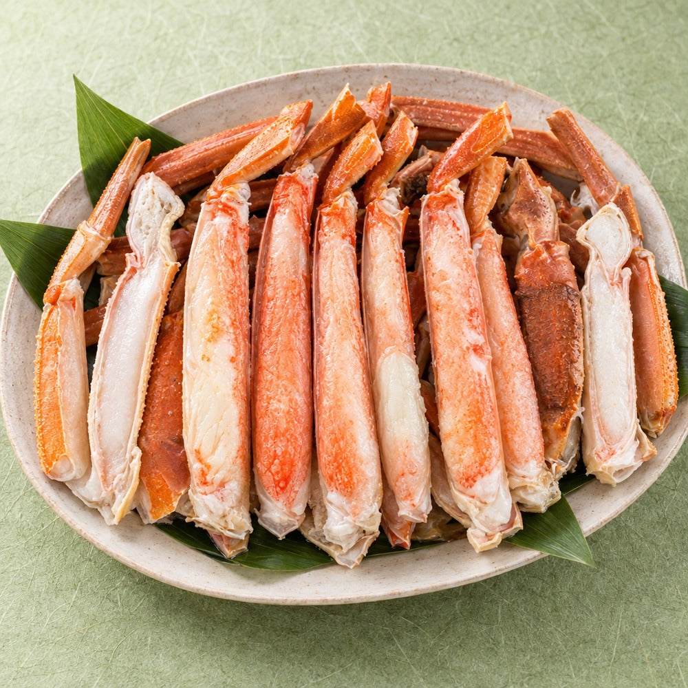 甘みたっぷり ボイルずわいがに 殻カット済みハーフポーション（750g）