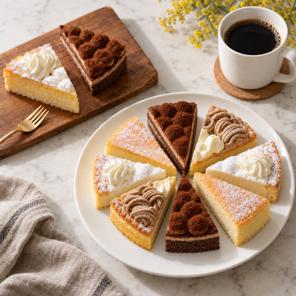 サオコマ本店監修　バラエティケーキセット