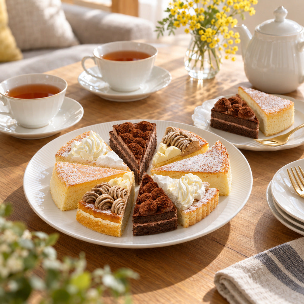 サオコマ本店監修　バラエティケーキセット