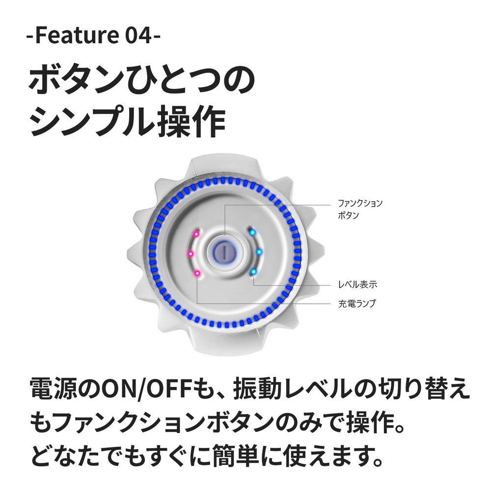 ドクターエア 3Dマッサージロール (ホワイト)