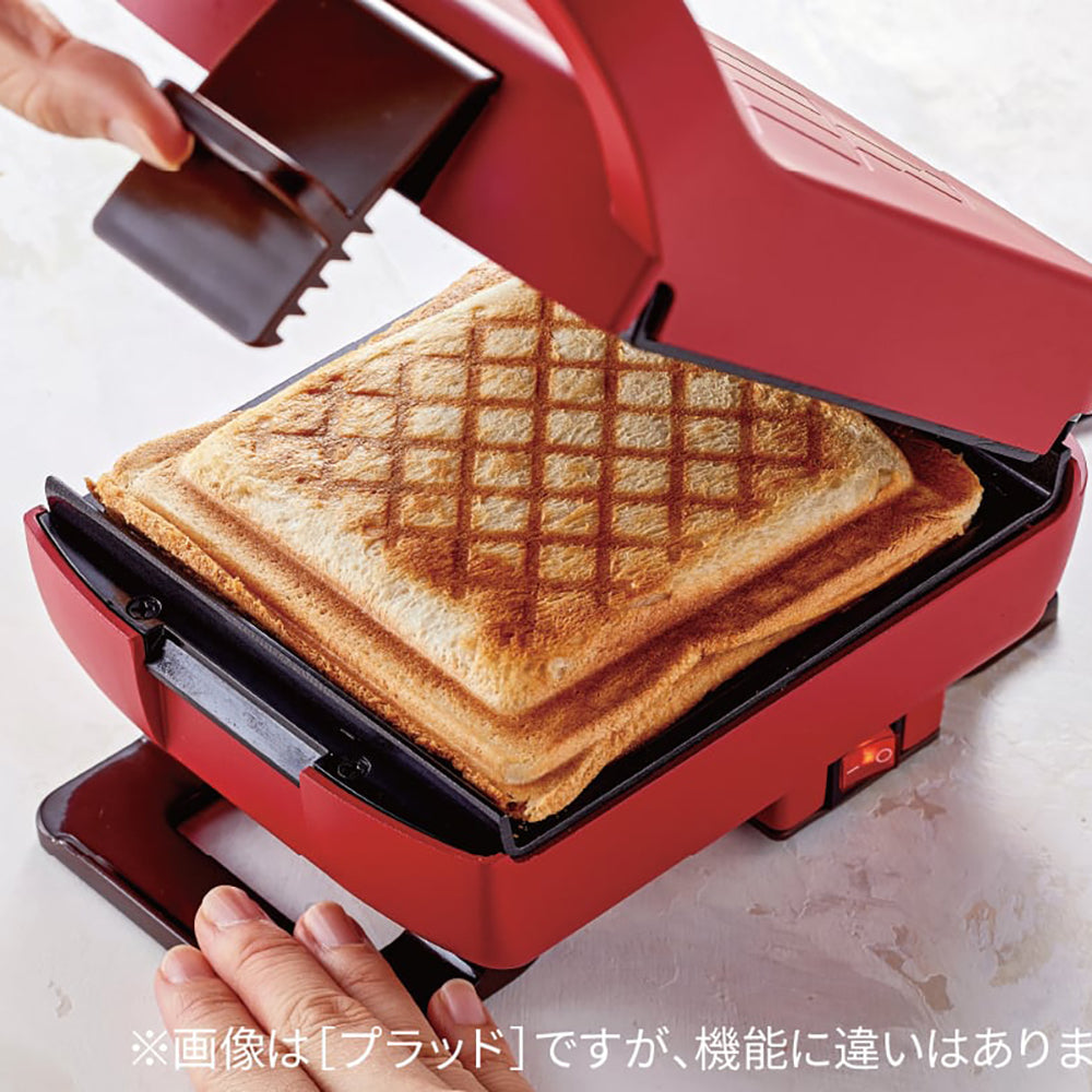 recolte(レコルト) プレスサンドメーカー プラッド レッド