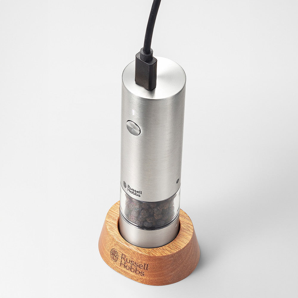 Russell Hobbs(ラッセルホブス) 充電式ミル ソルト＆ペッパー ミニ シルバー