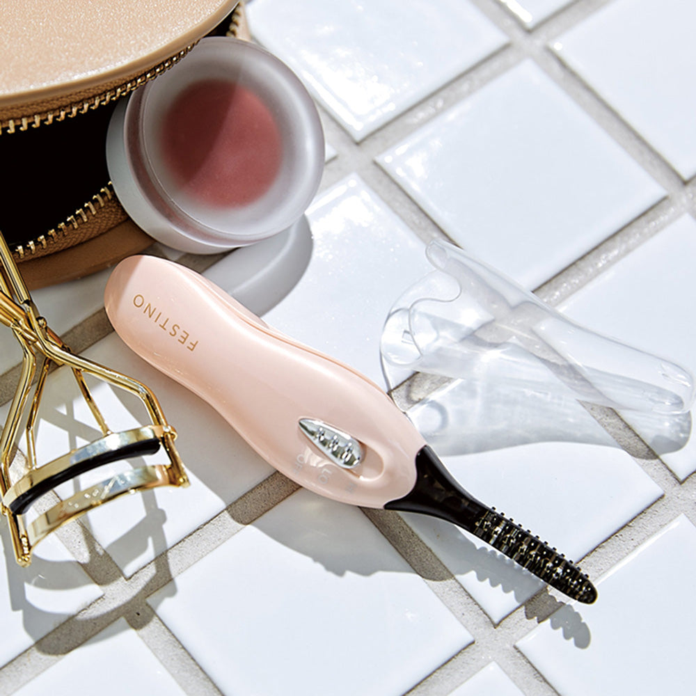 FESTINO（フェスティノ）ホット アイラッシュカーラー ピンク