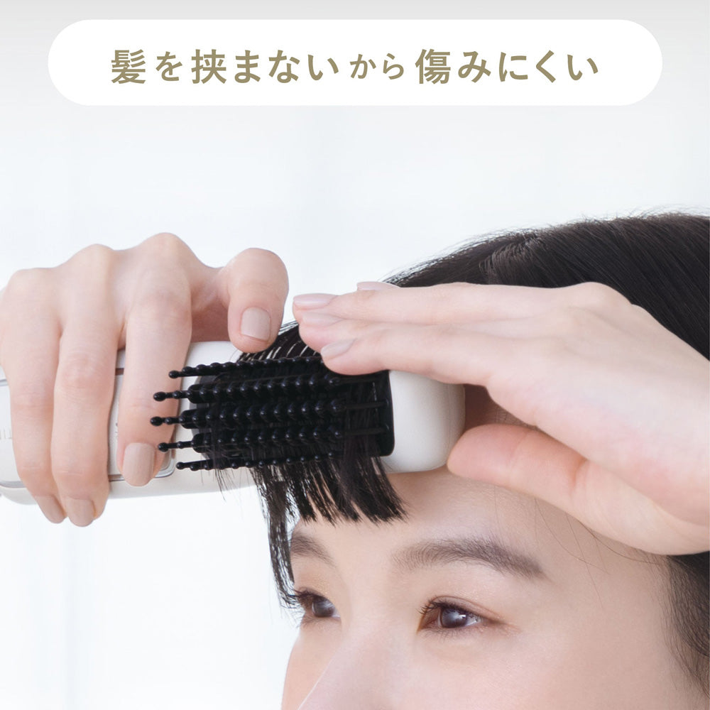 FESTINO（フェスティノ）充電式スタイリング ヒーターブラシ ホワイト