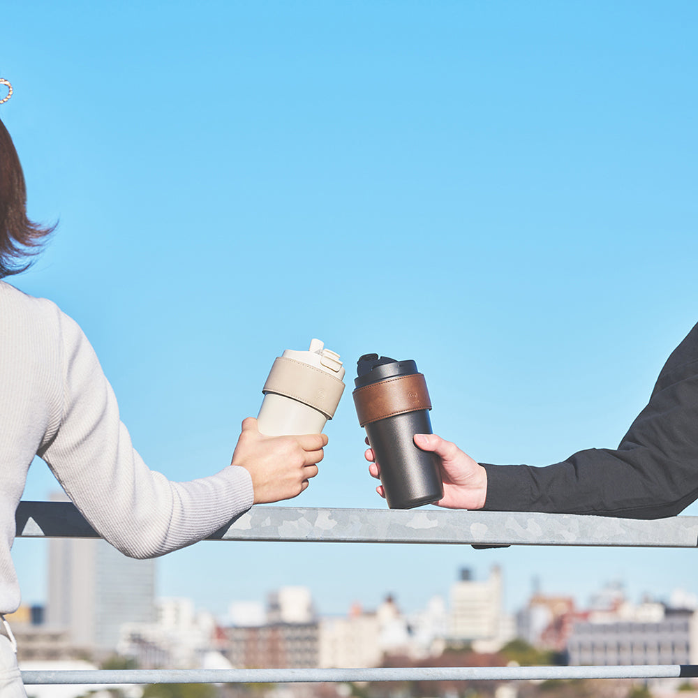 Cores（コレス）2WAYタンブラー ブラック