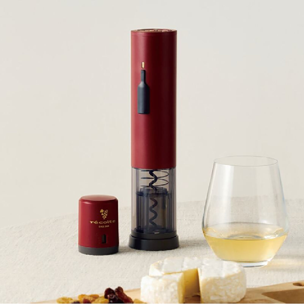 recolte（レコルト）充電式ワインオープナー レッド