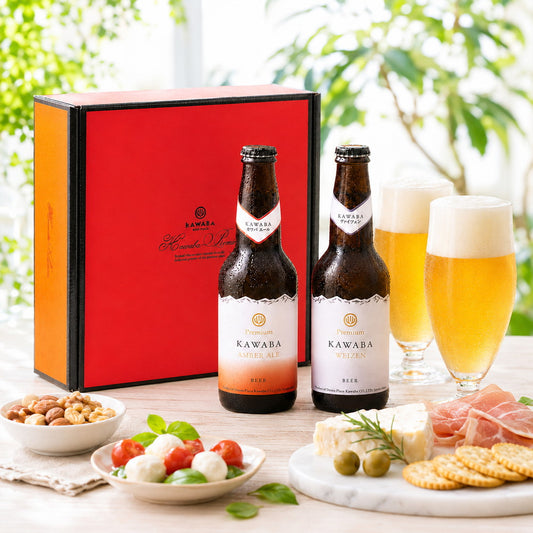 KAWABA(カワバ)川場ビール飲み比べ 2種2本(ヴァイツェン・エール各1本)