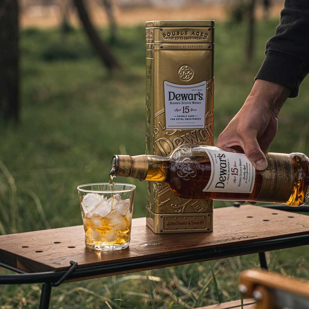 スコッチウイスキー Dewar's(デュワーズ)15年 750ml 3本