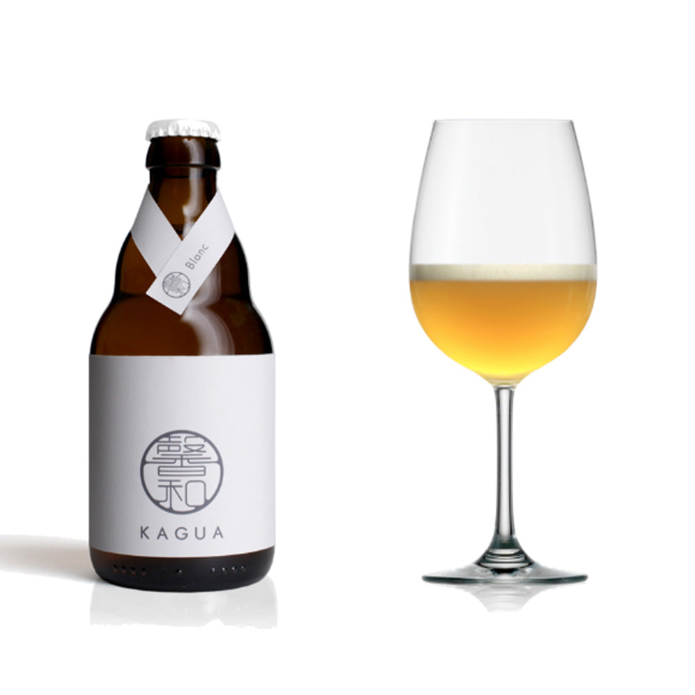 山梨発クラフトビール 馨和KAGUA(カグア)2種飲み比べ 4本(Rouge・Blanc)