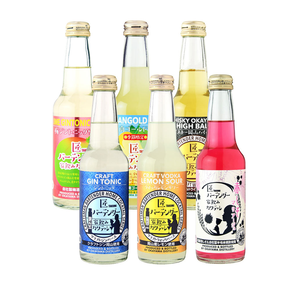 匠バーテンダー 6種飲み比べ 6本セット