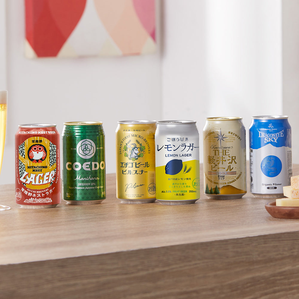 国産クラフトビール　6産地 飲み比べ 6本