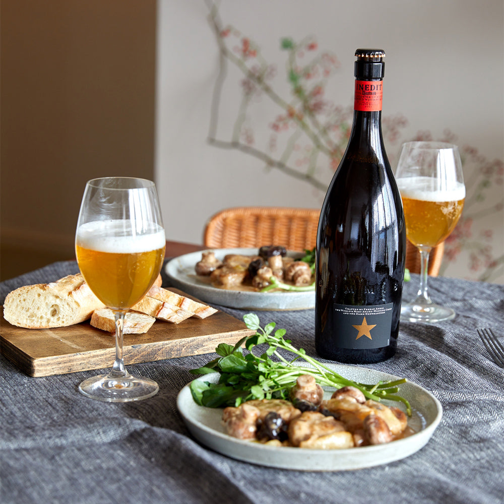 バルセロナNo1ブルワリーDAM社の「イネディット」プレミアムビール 1本