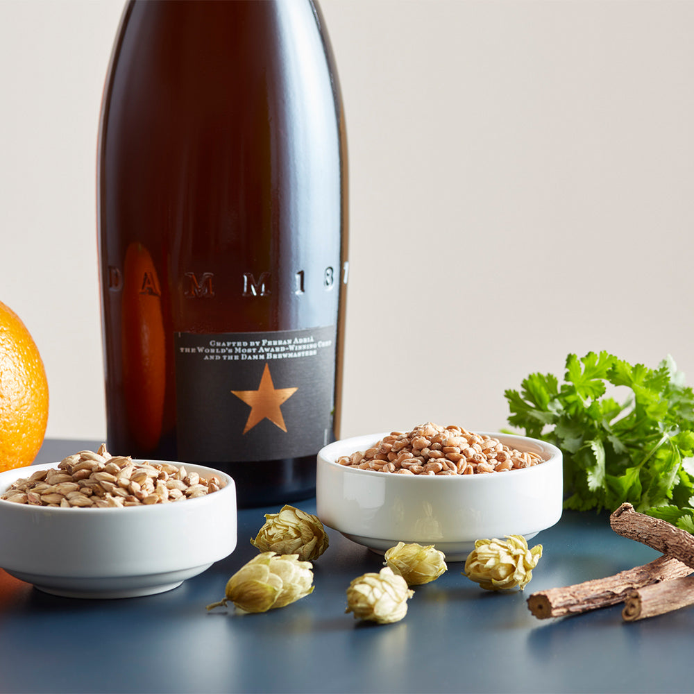 バルセロナNo1ブルワリーDAM社の「イネディット」プレミアムビール 2本