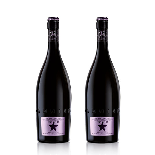 バルセロナNo1ブルワリーDAM社の「イネディット」プレミアムビール 　ロゼ2本