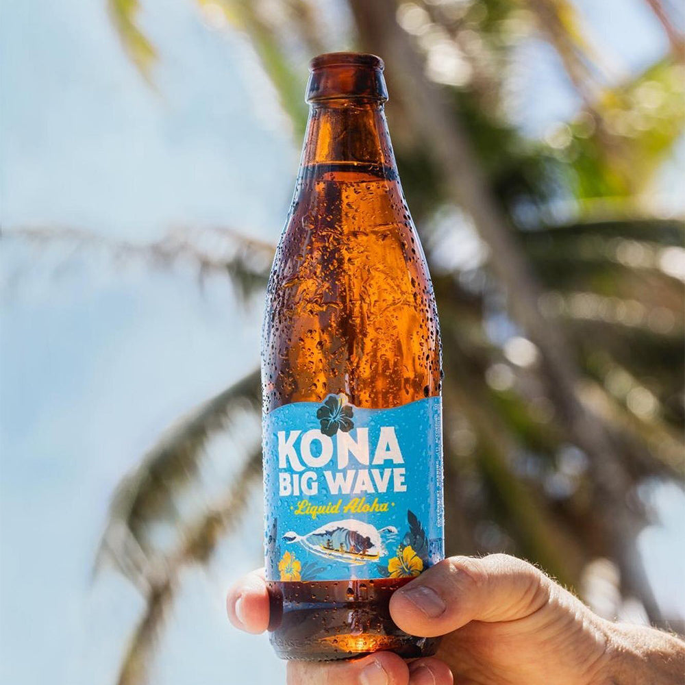 ハワイクラフトビール コナビール ビッグウェーブ ゴールデンエール 3本セット(瓶355ml)