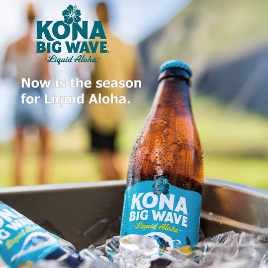 ハワイクラフトビール コナビール 2種飲み比べ(ビッグウェーブ&ロングボードアイランド 各2本)瓶355ml