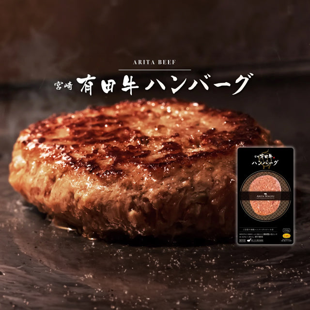 宮崎県産 有田牛 ハンバーグ(6個)