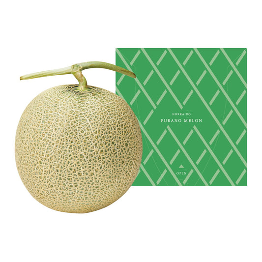 北海道富良野産　メロン(赤肉ﾒﾛﾝ2kg)
