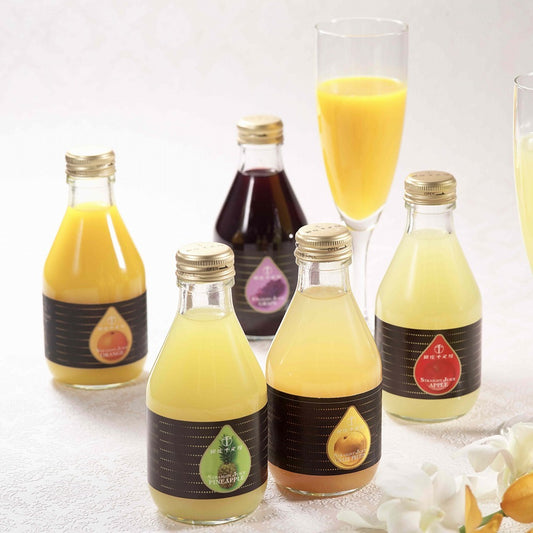 「銀座千疋屋」 銀座ストレートジュース　6本