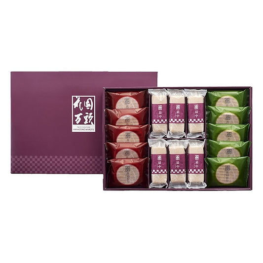 東京・新宿 「花園万頭」花園最中＆煎餅詰合せ