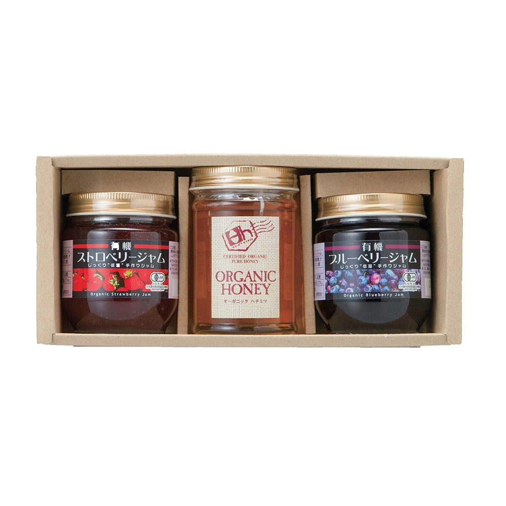 オーガニック蜂蜜ジャムセット