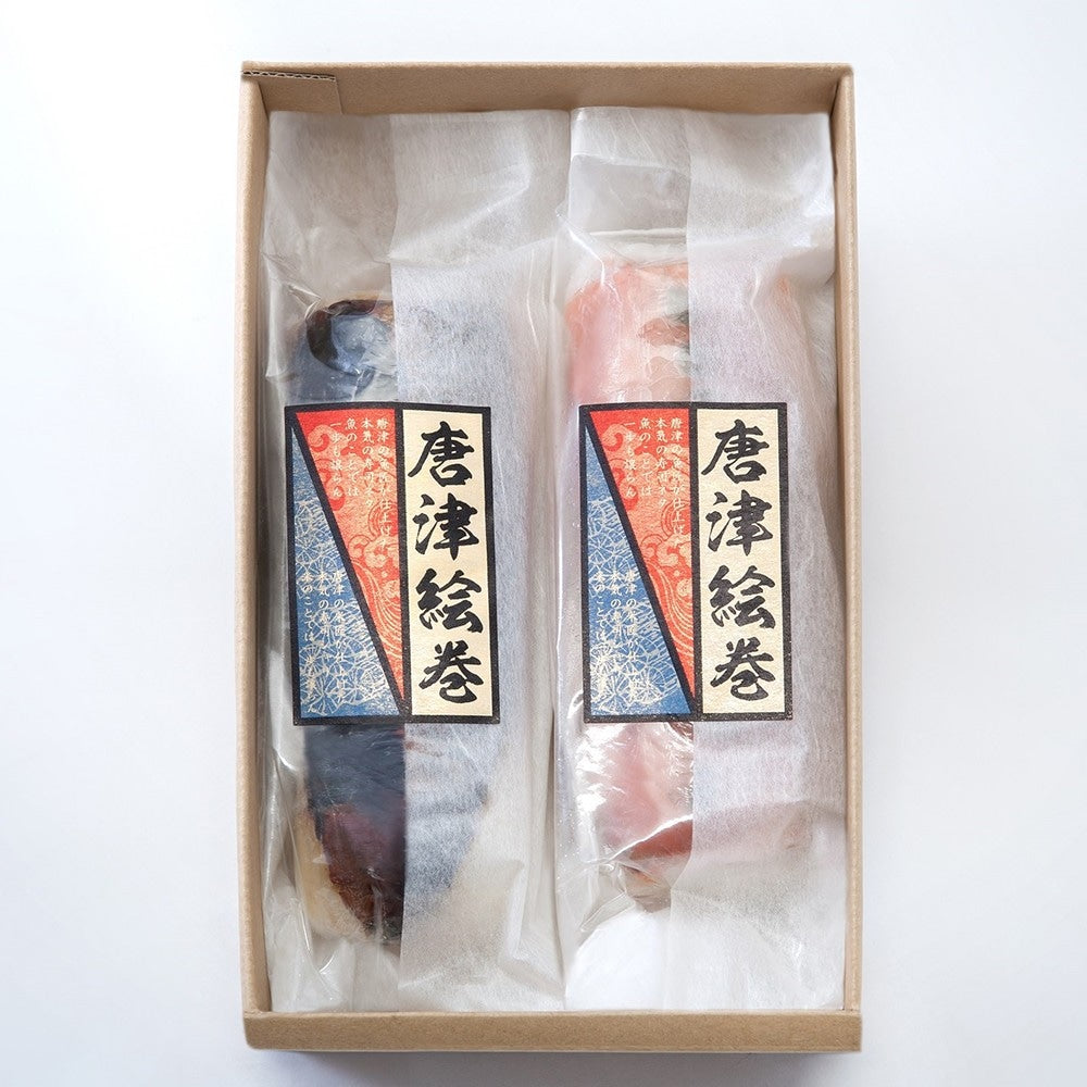 国産焼き鯖棒寿司・スモークサーモン棒寿司